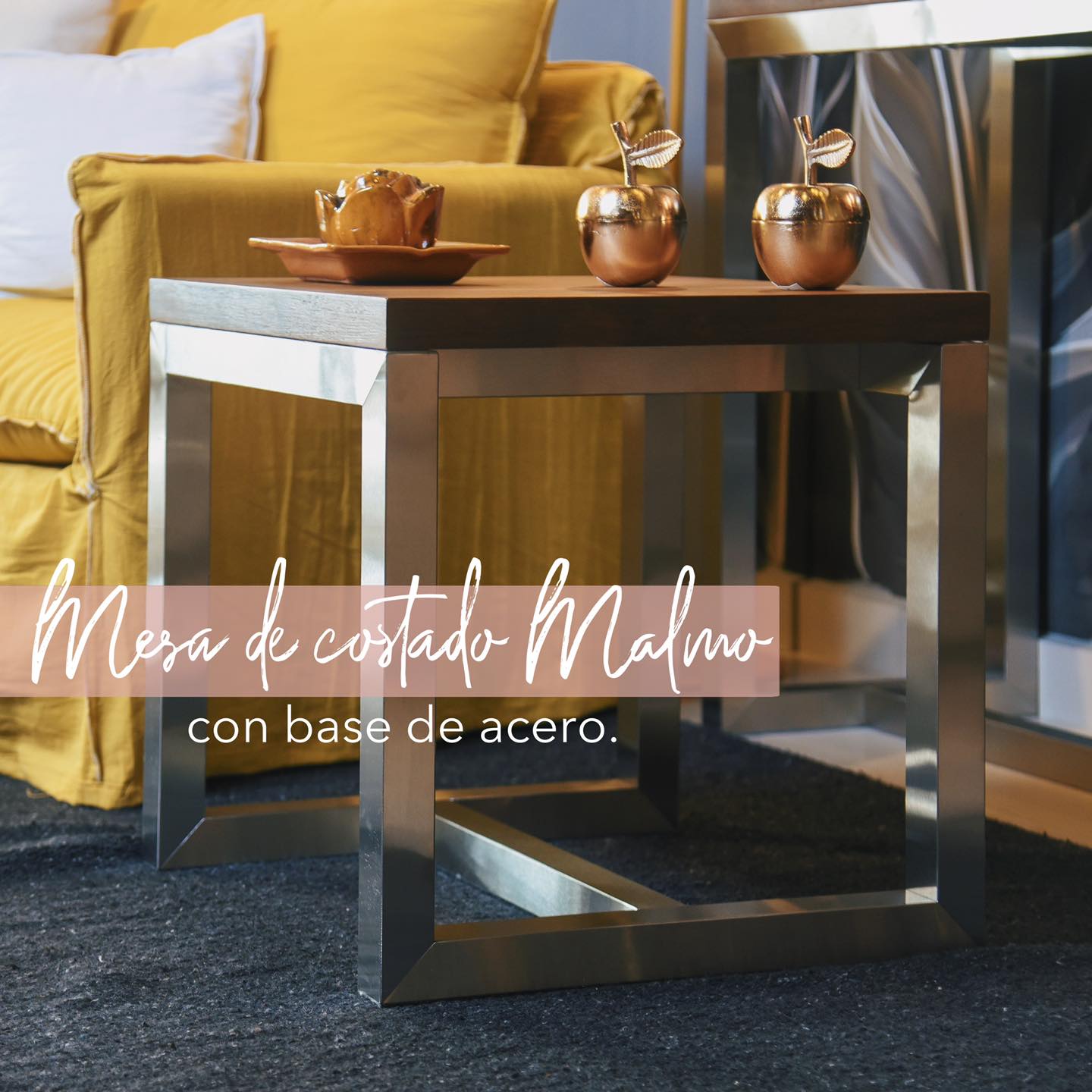 EL MUEBLE - Mesa de Costado Malmo