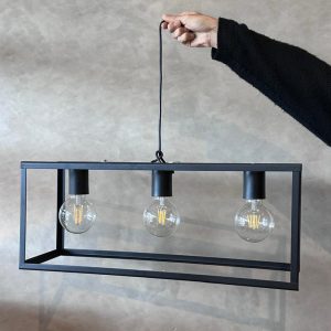 Colgante Rectangular de Hierro SALE