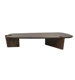 Mesa baja Boat Orgánica 0,75 x 1,55 - EL MUEBLE