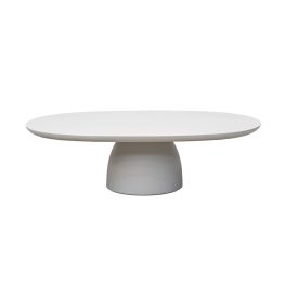 Mesa baja Bullet Oval - EL MUEBLE