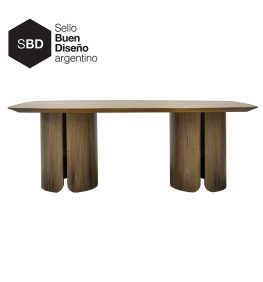 Mesa de comedor Madero Sello Buen Diseño Argentino - EL MUEBLE