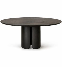 Mesa de comedor Madero Ø 1,20m - EL MUEBLE