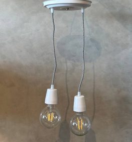 Colgante con Base (2 Lámparas) SALE